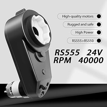 Amazon.com: 2Pack 1.9cm/0.74in 24V RS555 40000RPM Fast Drive